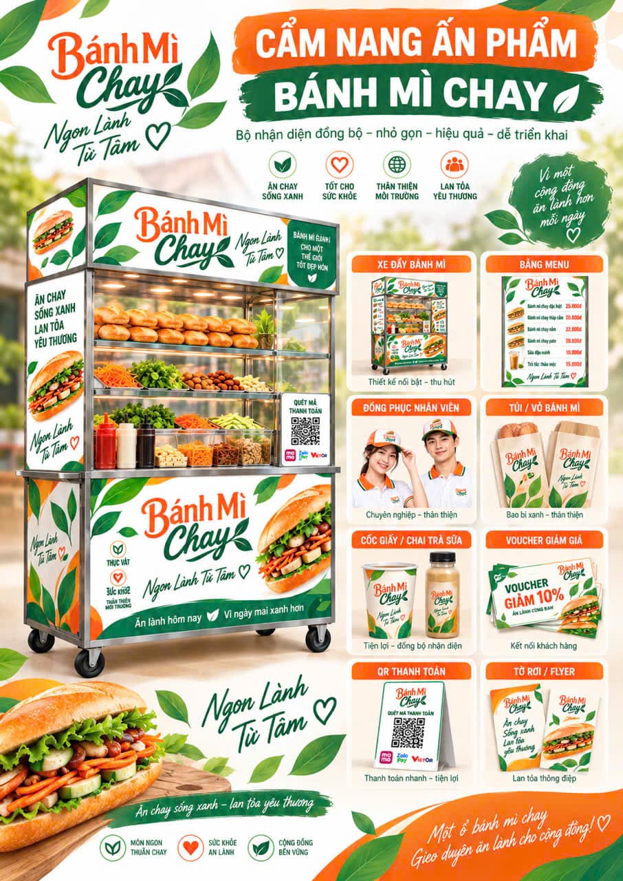 Cẩm Nang Ấn Phẩm Bánh Mì Chay