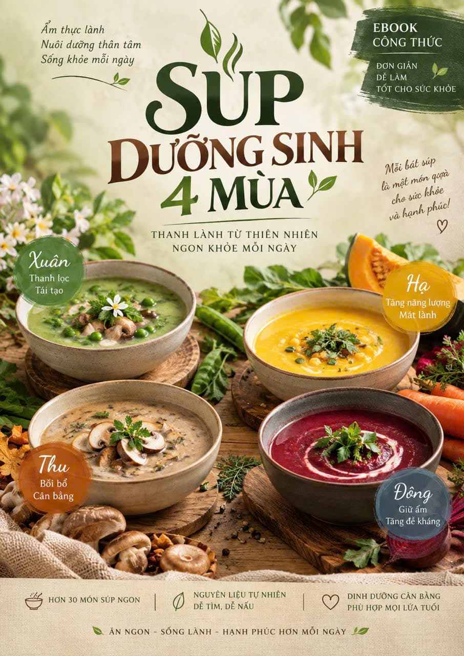 Súp Dưỡng Sinh 4 Mùa