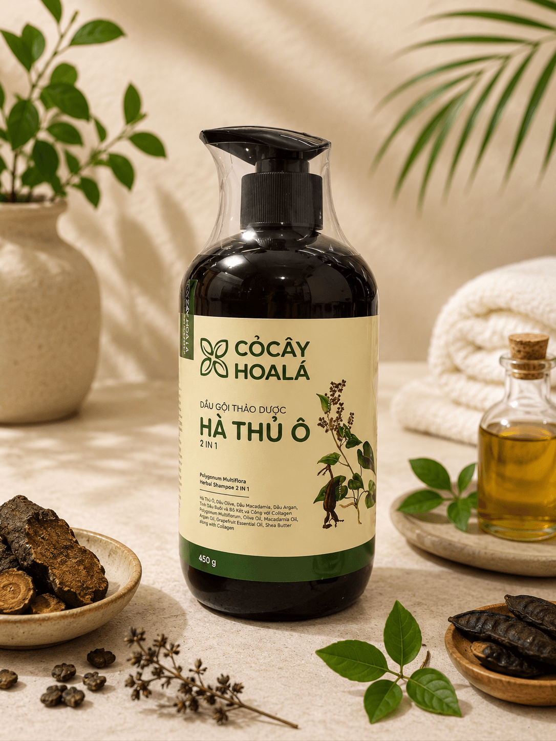 Dầu Gội Hà Thủ Ô — 2