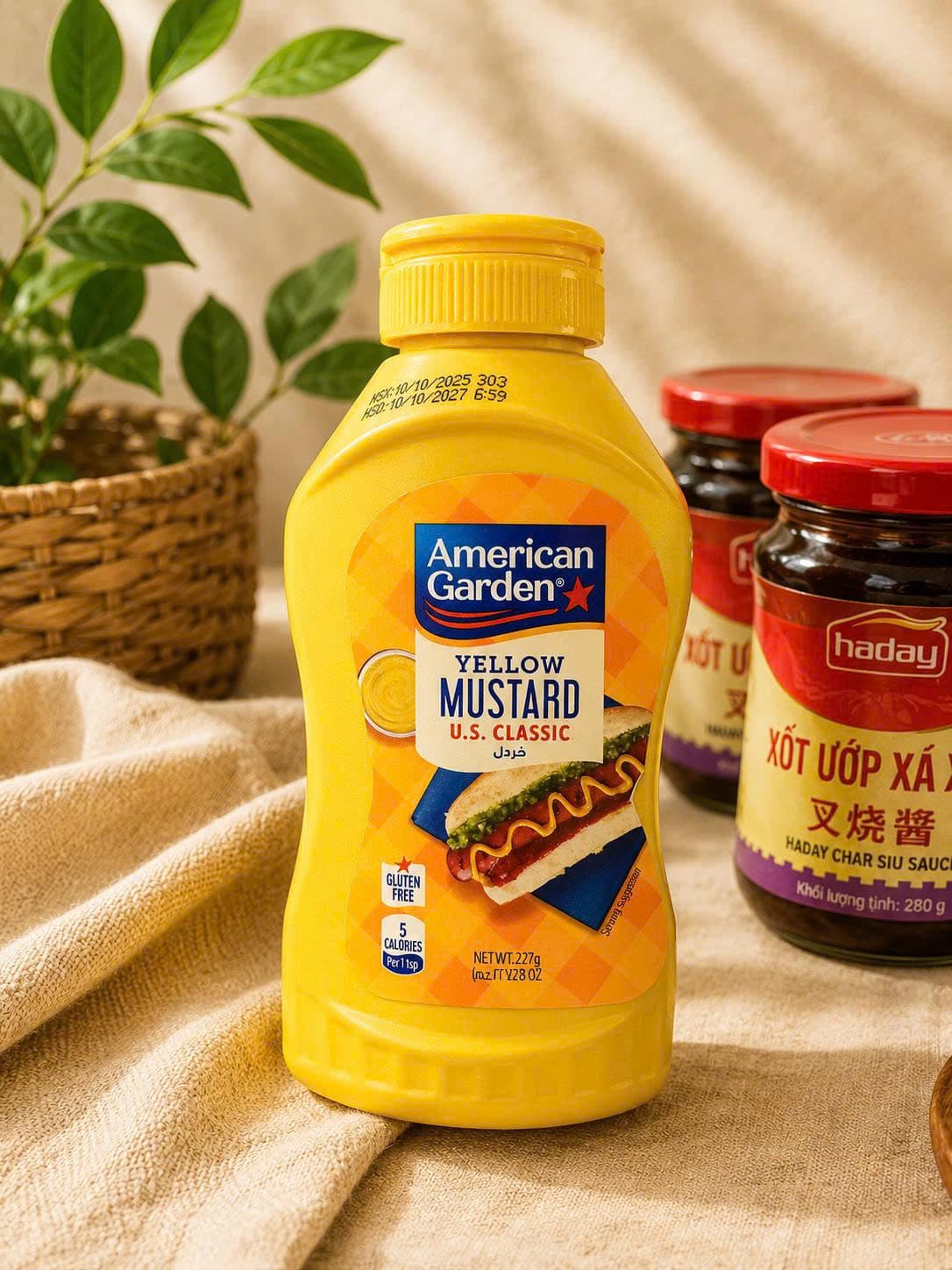 Mù Tạt Vàng American Garden 227gr