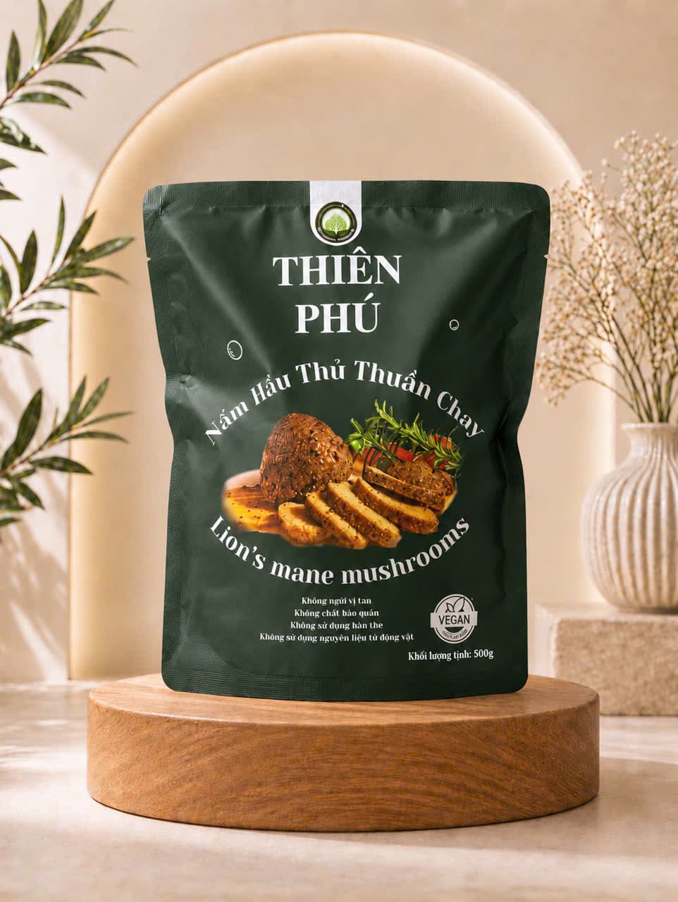 Nấm Hầu Thủ Thuần Chay — 2